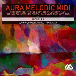 Aura - 4 Chords - 3 Notes-Chord - 16 Bars - G_Minor_Triad_Flavored - Pikok Pack