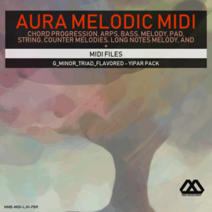 Aura - 4 Chords - 3 Notes-Chord - 16 Bars - G_Minor_Triad_Flavored - Yipar Pack