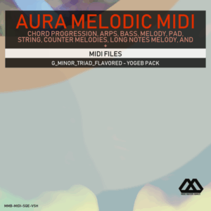 Aura - 4 Chords - 3 Notes-Chord - 16 Bars - G_Minor_Triad_Flavored - Yogeb Pack