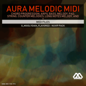 Aura - 4 Chords - 3 Notes-Chord - 16 Bars - G_Mixolydian_Flavored - Nuvip Pack