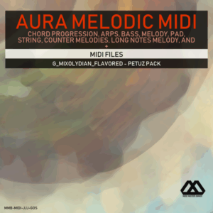Aura - 4 Chords - 3 Notes-Chord - 16 Bars - G_Mixolydian_Flavored - Petuz Pack