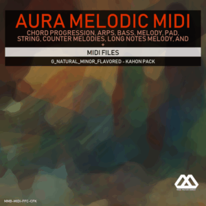 Aura - 4 Chords - 3 Notes-Chord - 16 Bars - G_Natural_Minor_Flavored - Kahon Pack