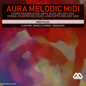 Aura - 4 Chords - 3 Notes-Chord - 16 Bars - G_Natural_Minor_Flavored - Noqas Pack