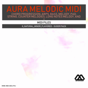 Aura - 4 Chords - 3 Notes-Chord - 16 Bars - G_Natural_Minor_Flavored - Suder Pack