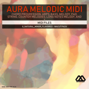 Aura - 4 Chords - 3 Notes-Chord - 16 Bars - G_Natural_Minor_Flavored - Wacut Pack