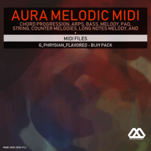 Aura - 4 Chords - 3 Notes-Chord - 16 Bars - G_Phrygian_Flavored - Bijiy Pack