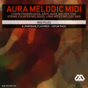 Aura - 4 Chords - 3 Notes-Chord - 16 Bars - G_Phrygian_Flavored - Coyum Pack