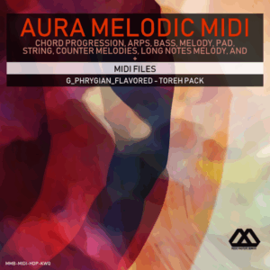Aura - 4 Chords - 3 Notes-Chord - 16 Bars - G_Phrygian_Flavored - Toreh Pack