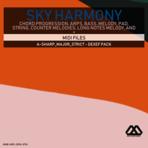 Sky Harmony - 4 Chords - 5 Notes-Chords - 16 Bars - Strict - A-sharp_Major_Strict - Dexef Pack