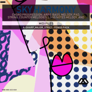 Sky Harmony - 4 Chords - 5 Notes-Chords - 16 Bars - Strict - A-sharp_Major_Strict - Fewos Pack