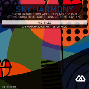 Sky Harmony - 4 Chords - 5 Notes-Chords - 16 Bars - Strict - A-sharp_Major_Strict - Jeton Pack