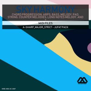 Sky Harmony - 4 Chords - 5 Notes-Chords - 16 Bars - Strict - A-sharp_Major_Strict - Jufat Pack