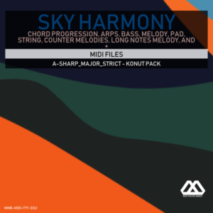 Sky Harmony - 4 Chords - 5 Notes-Chords - 16 Bars - Strict - A-sharp_Major_Strict - Konut Pack
