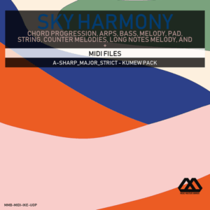 Sky Harmony - 4 Chords - 5 Notes-Chords - 16 Bars - Strict - A-sharp_Major_Strict - Kumew Pack