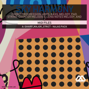 Sky Harmony - 4 Chords - 5 Notes-Chords - 16 Bars - Strict - A-sharp_Major_Strict - Najas Pack