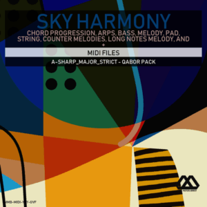 Sky Harmony - 4 Chords - 5 Notes-Chords - 16 Bars - Strict - A-sharp_Major_Strict - Qabor Pack