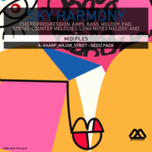 Sky Harmony - 4 Chords - 5 Notes-Chords - 16 Bars - Strict - A-sharp_Major_Strict - Qediz Pack