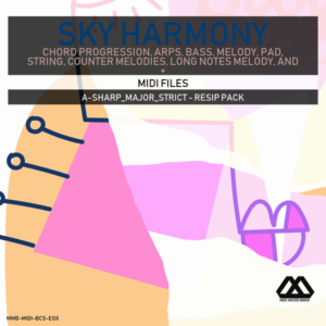 Sky Harmony - 4 Chords - 5 Notes-Chords - 16 Bars - Strict - A-sharp_Major_Strict - Resip Pack