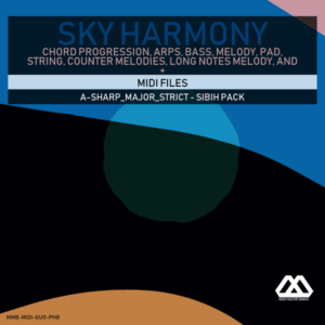 Sky Harmony - 4 Chords - 5 Notes-Chords - 16 Bars - Strict - A-sharp_Major_Strict - Sibih Pack
