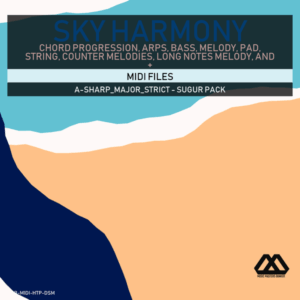 Sky Harmony - 4 Chords - 5 Notes-Chords - 16 Bars - Strict - A-sharp_Major_Strict - Sugur Pack