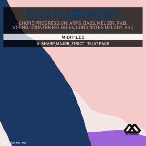 Sky Harmony - 4 Chords - 5 Notes-Chords - 16 Bars - Strict - A-sharp_Major_Strict - Tejat Pack