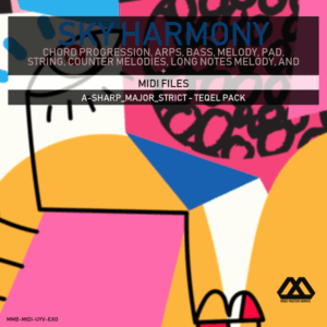 Sky Harmony - 4 Chords - 5 Notes-Chords - 16 Bars - Strict - A-sharp_Major_Strict - Teqel Pack