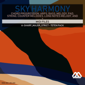 Sky Harmony - 4 Chords - 5 Notes-Chords - 16 Bars - Strict - A-sharp_Major_Strict - Teten Pack