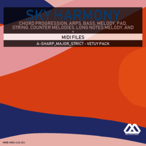 Sky Harmony - 4 Chords - 5 Notes-Chords - 16 Bars - Strict - A-sharp_Major_Strict - Vetuy Pack