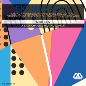 Sky Harmony - 4 Chords - 5 Notes-Chords - 16 Bars - Strict - A-sharp_Major_Strict - Vutej Pack