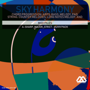 Sky Harmony - 4 Chords - 5 Notes-Chords - 16 Bars - Strict - A-sharp_Major_Strict - Vuviv Pack