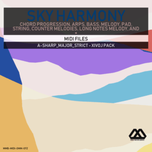 Sky Harmony - 4 Chords - 5 Notes-Chords - 16 Bars - Strict - A-sharp_Major_Strict - Xivoj Pack