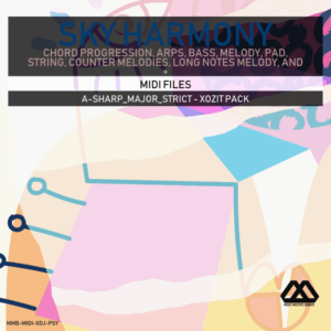 Sky Harmony - 4 Chords - 5 Notes-Chords - 16 Bars - Strict - A-sharp_Major_Strict - Xozit Pack