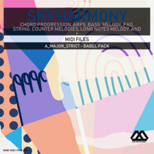 Sky Harmony - 4 Chords - 5 Notes-Chords - 16 Bars - Strict - A_Major_Strict - Babel Pack