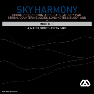 Sky Harmony - 4 Chords - 5 Notes-Chords - 16 Bars - Strict - A_Major_Strict - Cofov Pack