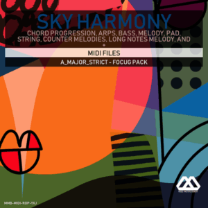 Sky Harmony - 4 Chords - 5 Notes-Chords - 16 Bars - Strict - A_Major_Strict - Focug Pack