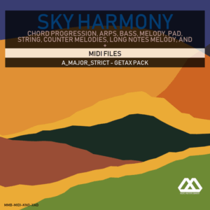 Sky Harmony - 4 Chords - 5 Notes-Chords - 16 Bars - Strict - A_Major_Strict - Getax Pack