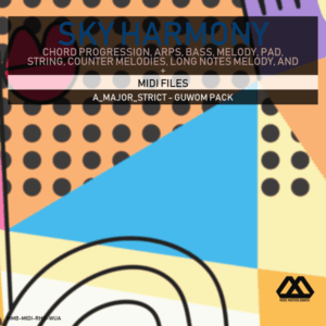 Sky Harmony - 4 Chords - 5 Notes-Chords - 16 Bars - Strict - A_Major_Strict - Guwom Pack