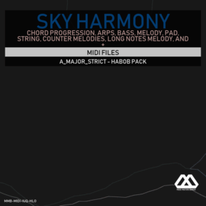 Sky Harmony - 4 Chords - 5 Notes-Chords - 16 Bars - Strict - A_Major_Strict - Habob Pack