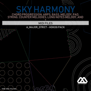 Sky Harmony - 4 Chords - 5 Notes-Chords - 16 Bars - Strict - A_Major_Strict - Hokog Pack