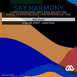 Sky Harmony - 4 Chords - 5 Notes-Chords - 16 Bars - Strict - A_Major_Strict - Lasov Pack