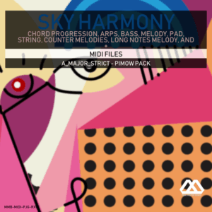 Sky Harmony - 4 Chords - 5 Notes-Chords - 16 Bars - Strict - A_Major_Strict - Pimow Pack