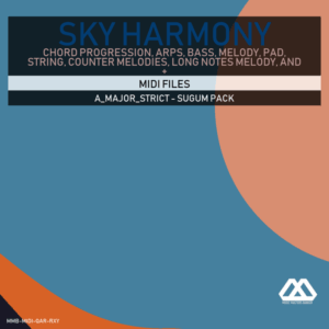 Sky Harmony - 4 Chords - 5 Notes-Chords - 16 Bars - Strict - A_Major_Strict - Sugum Pack