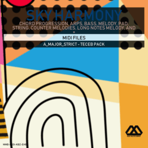 Sky Harmony - 4 Chords - 5 Notes-Chords - 16 Bars - Strict - A_Major_Strict - Teceb Pack