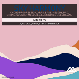 Sky Harmony - 4 Chords - 5 Notes-Chords - 16 Bars - Strict - A_Natural_Minor_Strict - Bahin Pack