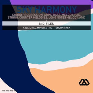 Sky Harmony - 4 Chords - 5 Notes-Chords - 16 Bars - Strict - A_Natural_Minor_Strict - Bolon Pack