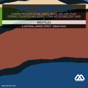 Sky Harmony - 4 Chords - 5 Notes-Chords - 16 Bars - Strict - A_Natural_Minor_Strict - Dirak Pack