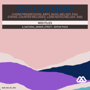 Sky Harmony - 4 Chords - 5 Notes-Chords - 16 Bars - Strict - A_Natural_Minor_Strict - Gepak Pack