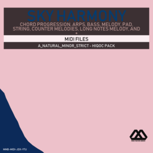 Sky Harmony - 4 Chords - 5 Notes-Chords - 16 Bars - Strict - A_Natural_Minor_Strict - Hiqoc Pack