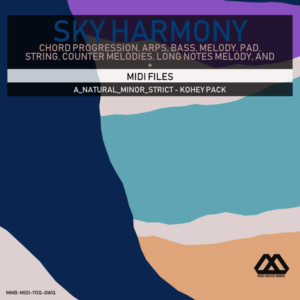 Sky Harmony - 4 Chords - 5 Notes-Chords - 16 Bars - Strict - A_Natural_Minor_Strict - Kohey Pack