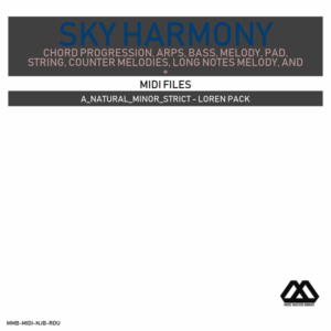 Sky Harmony - 4 Chords - 5 Notes-Chords - 16 Bars - Strict - A_Natural_Minor_Strict - Loren Pack
